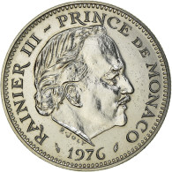 Monnaie, Monaco, Rainier III, 5 Francs, 1976, SPL+, Cupro-nickel, Gadoury:153 - 1960-2001 Nouveaux Francs