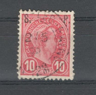 Luxembourg 1895 Mino. 61used OFFICIAL STAMP - 1895 Adolfo De Perfíl