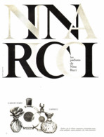 PUB PARFUM  De " NINA RICCI "  1964  ( 22 ) - Zonder Classificatie