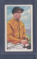 Famous Jockeys 1936 - 28 Sam Wragg  - Gallaher Original Cigarette Card. Sport - Horses - Gallaher