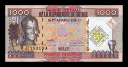 Guinea 1000 Francs Commemorative 2010 Pick 43a SC UNC - Guinea