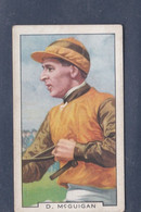 Famous Jockeys 1936 - 44 David McGuigan - Gallaher Original Cigarette Card. Sport - Horses - Gallaher