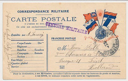 Dienst Militair Belgie Legerposterij - Kamp Zeist 1915  Censuur - WOI - Covers & Documents