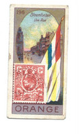 Chromo Orange England South Africa Drapeau Timbre Flag Stamp 2 Scans Rare 60 X30 Mm Pub: Victoria - Victoria