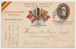 Dienst Militair Belgie Legerposterij - Interneeringsgroep Ouddorp 1917 - WOI - Covers & Documents