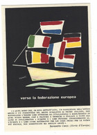 14136 CLC -  MOVIMENTO FEDERALISTA EUROPEO - VERSO LA FEDERAZIONE EUROPEA - 1959 - Partis Politiques & élections