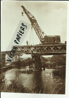 70 - Haute Saone - Corre - Re-tirage De Photo - Le Pont Chemin De Fer - Pklm  12,959 M - Travaux Grue -- Réf.69- - Reproducciones