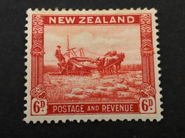 NEW ZEALAND   SG 564   6d Scarlet  MH* - Ongebruikt