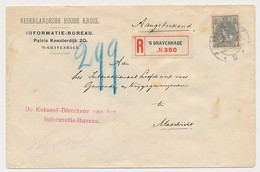 Informatie Bureau Rode Kruis Den Haag - Maastricht 1915 - WOI - Zie Holleman Blz. 228 - Covers & Documents