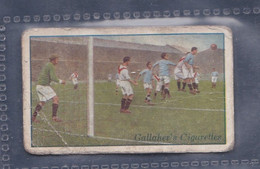 Footballers In Action 1927 - Man City V Man Utd FA Cup Semi 1925/6  - Gallaher Original Cigarette Card. - Gallaher