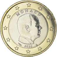 Monaco, Euro, 2020, Prince Albert, FDC, Bimétallique - Monaco