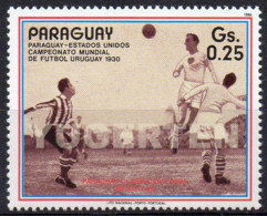 PARAGUAY - 1v - MNH - Paraguay Vs United States Football Fußball Fútbol Soccer Calcio Futebol Voetbal - FIFA World Cup - 1930 – Uruguay