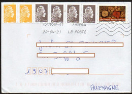 Frankreich  2021  Brief/ Letter  20g - Storia Postale