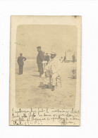 14 - TROUVILLE - Carte-photo Prise Sur La Plage. Beau Plan, CPA Ayant Circulé En 1903. - Trouville