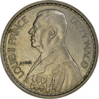 Monnaie, Monaco, Louis II, 20 Francs, Vingt, 1947, TTB, Cupro-nickel - 1922-1949 Louis II