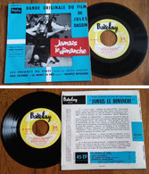 RARE French EP 45t RPM BIEM (7") BOF OST "JAMAIS LE DIMANCHE" (Melina Mercouri, 1960) - Musiche Del Mondo