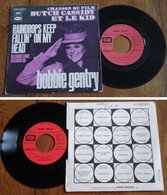 RARE French SP 45t RPM BIEM (7") BOF "BUTCH CASSIDY ET LE KID" (Bobbie Gentry, 1970) - Música Del Mundo