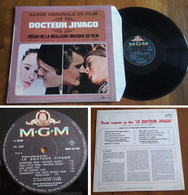 RARE French LP 33t RPM BIEM (12") BOF OST "DOCTEUR JIVAGO" ("Doctor Zhivago", Julie Christie P/s, 1966) - Filmmusik