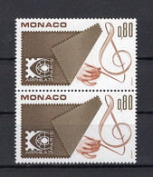 Monaco 1975 - International Stamp Exhibition, Arphila 75, Paris - Pair Of Perforated Stamps 1v - Complete Set - MNH** - Collections, Lots & Séries