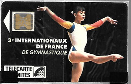 CARTE-PUBLIC-F63-50U-SC4on-1989-BERCY 1-FEMME-N° Série 105360-NSB-TBE - 1989