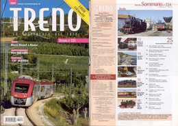 Magazine TUTTO TRENO Ottobre 2009 N. 234   - En Italien - Ohne Zuordnung