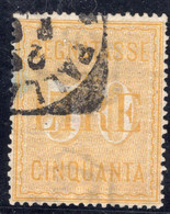 Regno D'Italia (1903) - Segnatasse 50 Lire Ø - Segnatasse