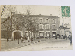 LOIRE-ANDREZIEUX-LA PLACE -ANIMEE - Andrézieux-Bouthéon