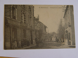 LOIRE-ANDREZIEUX-AVENUE DE LA GARE 8 ED COCHET  -ANIMEE - Andrézieux-Bouthéon