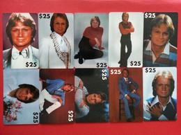 CLOCLO 10 Cards - USA SETCALL CLAUDE FRANCOIS 1000 Ex Used (BJ0621 Claude François - Musique