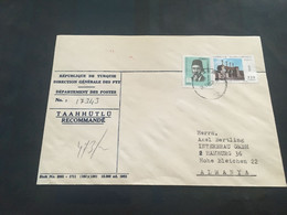 (3 E 15) Turkey - 3 Covers  - Posted To Germny - Lettres & Documents