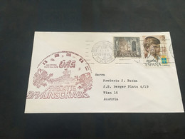 (3 E 15) Spain - 1 Cover  - German Navy Ship Visit To Spain - Andere & Zonder Classificatie