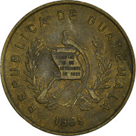 Monnaie, Guatemala, Centavo, Un, 1989, TTB, Laiton, KM:275.3 - Guatemala