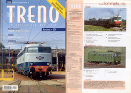 Magazine TUTTO TRENO Novembre 2008 N. 224 - En Italien - Sin Clasificación