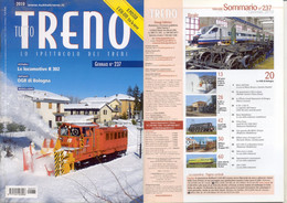 Magazine TUTTO TRENO Gennaio 2010 N. 237 - En Italien - Non Classés
