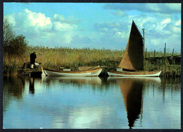 F4118 - TOP Ahrenshop Hafen Segelboot - Verlag Schmiedicke - Fischland/Darss