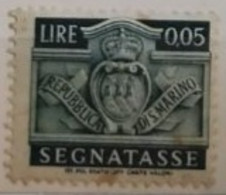 SAN MARINO 1945 SEGNATASSE NUOVO CENT. 5 - Timbres-taxe