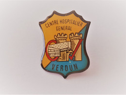 PINS Médical Centre Hospitalier Général De Verdun 55 Meuse Blason  Numéroté 0427 / 33NAT - Médical