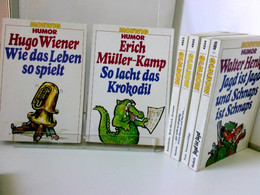 Konvolut Moewig Humor: 6 Taschenbücher. 1. H. Wiener Iwe Das Lerben So Spielt, 2. E. Müller- Kamp So Lacht Das - Humour