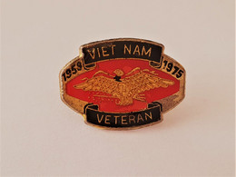 PINS MILITARIA  VIET-NAM VETERAN /  33NAT - Militaria