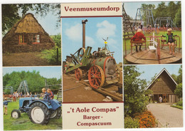 Barger Compascuum - Veenmuseumdorp 't Aole Compas' - (gem. Emmen, Nederland) - Nr. L 8262 - O.a. Locomobiel, Tractor - Emmen