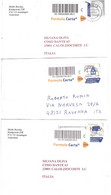 PRIORITY INTENATIONAAL FORMULA CERTA PER ITALIA 3 LETTERE - Covers & Documents