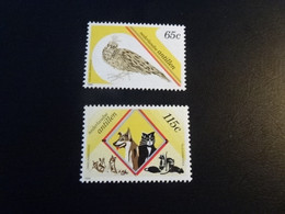K50372 - Set MNh  Netherlands Antilles 1989 - SC. 608-609 - Wildlife Protection - Other