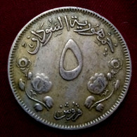 SOUDAN - SUDAN - 5 QIRSH 1956 ( 1376 ) - KM 34.1. Agouz - Soedan