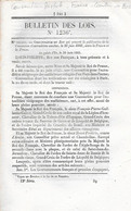 BULLETIN Des LOIS  - Convention D'extradition Entre La FRANCE Et La PRUSSE -  Septembre 1845 - 16 Pages - Décrets & Lois