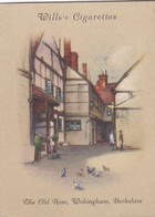 4 The Old Rose, Wokingham Berkshire - Old Inns 1939  - Wills Cigarette Card - L Size 6x8cm - Wills