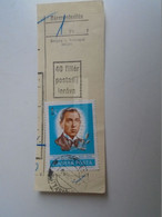 D187480  Parcel Card  (cut) Hungary 1974  Budapest Mátyásföld - Miskolc Lillafüred -handstamp With Postal Tax  40 Filler - Pacchi Postali