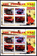 Hebrides - 2013 - Europa Thema & The Postman - 2.Mini S/Sheet (imp.+perf.) Private İssue ** MNH - Local Issues