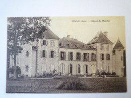 2022 - 99  RISCLE  (Gers)  :    CHÂTEAU De MONTFORT   XXX - Riscle