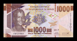 Guinea 1000 Francs 2017 Pick 48b SC UNC - Guinea