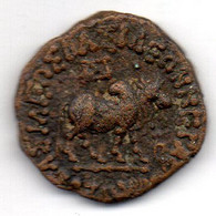 INDO-SCYTHIAN, 4 Drachm, Copper, Year 1th Century - India
